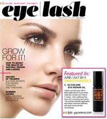 Eye Repair Oil feature in Eye Lash Magazine
