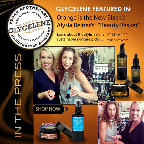 Glycelene Products Featured with Alysia Reiner