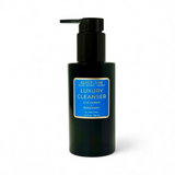 Black bottle of Glycclene Luxury Cleanser with a blue label on a white background small