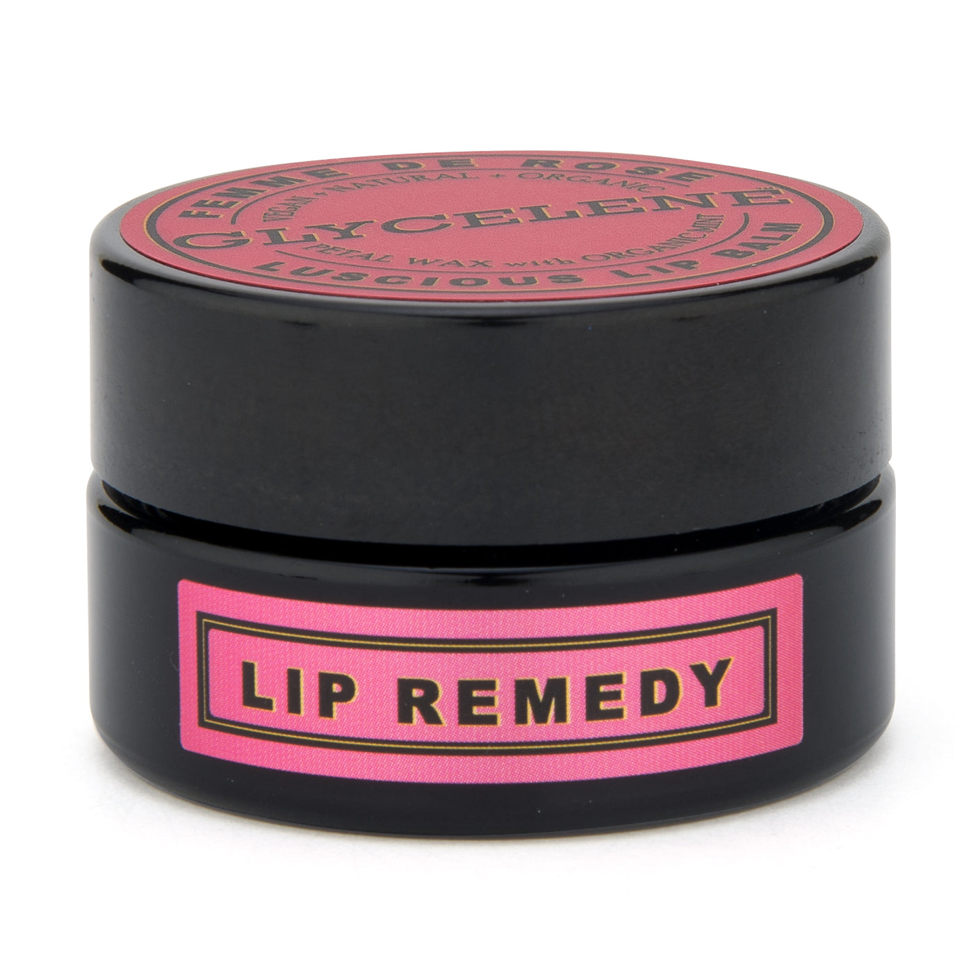 FEMME DE ROSE-LIP REMEDY-Natural, Organic, Vegan Lip Balm | GLYCELENE